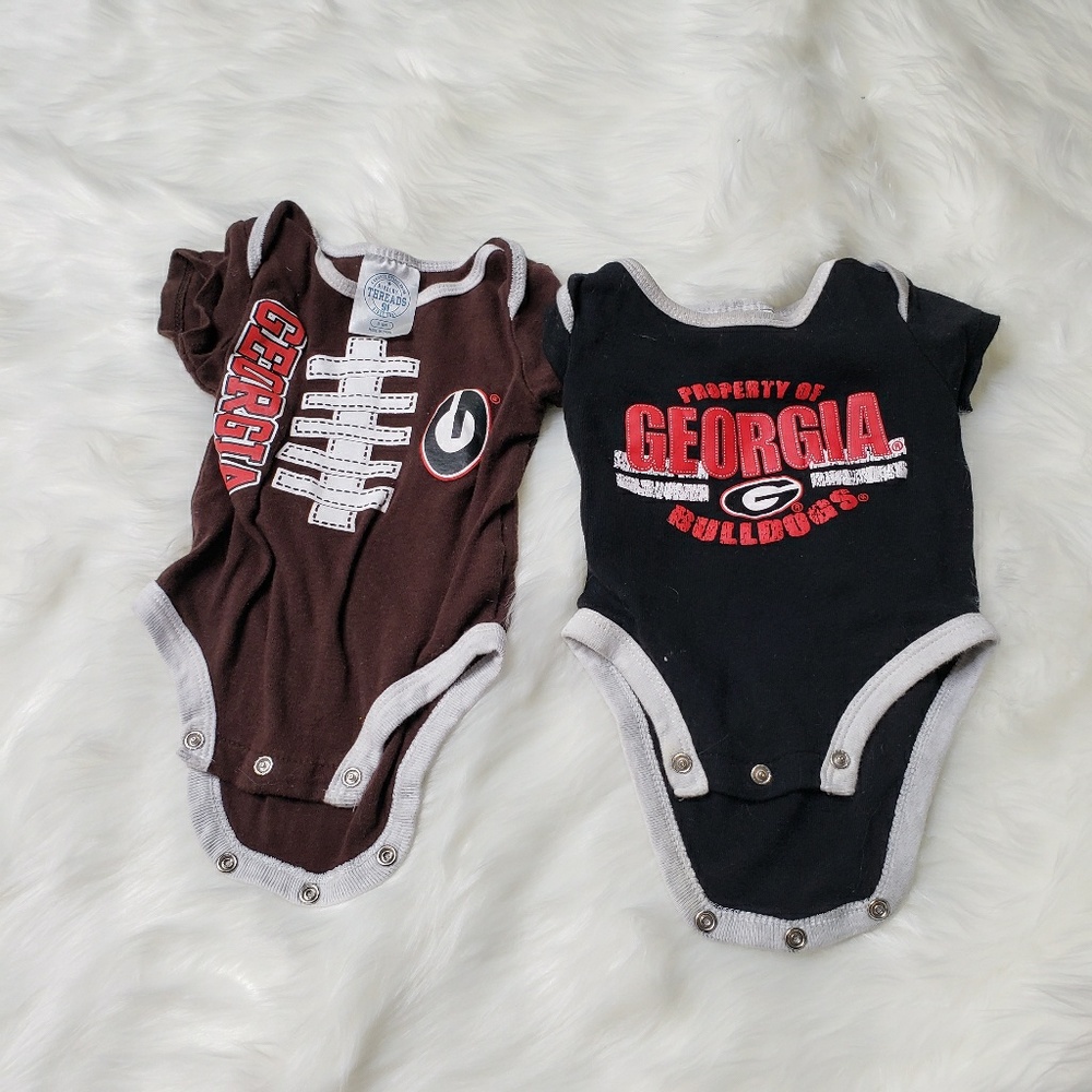 Georgia Bulldogs Onesies